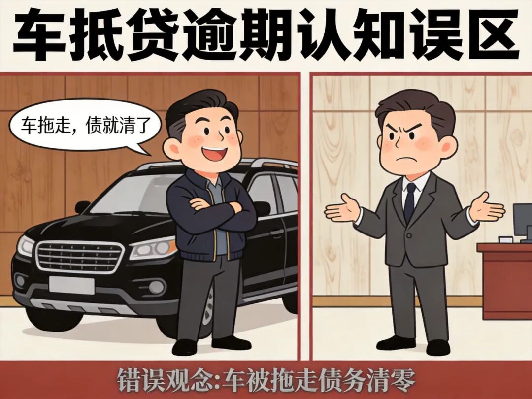 车抵贷逾期认知误区