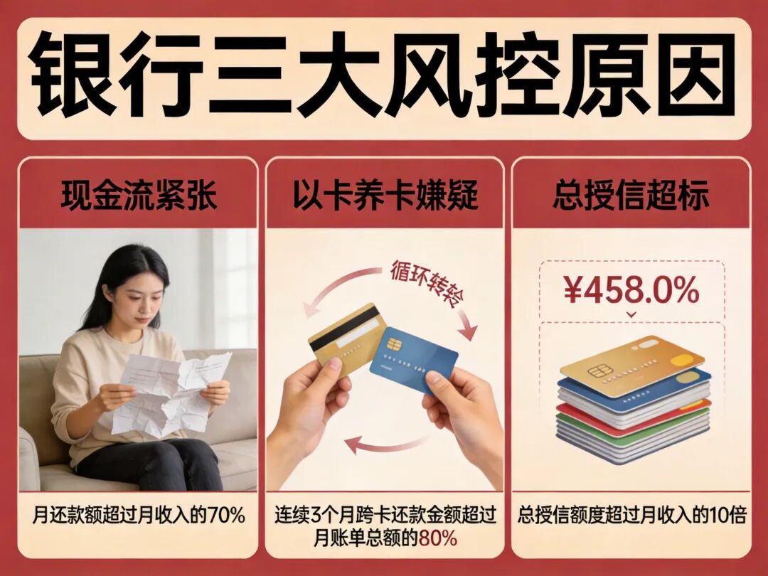 银行风控三原因