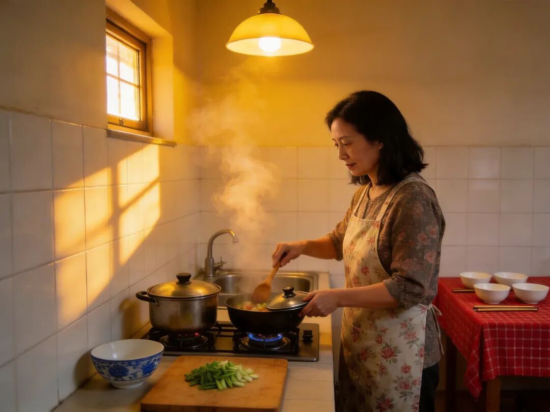 家人温暖场景