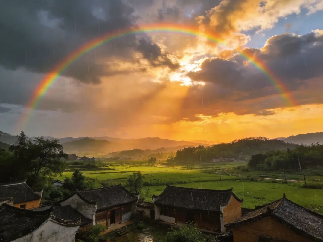 雨后彩虹